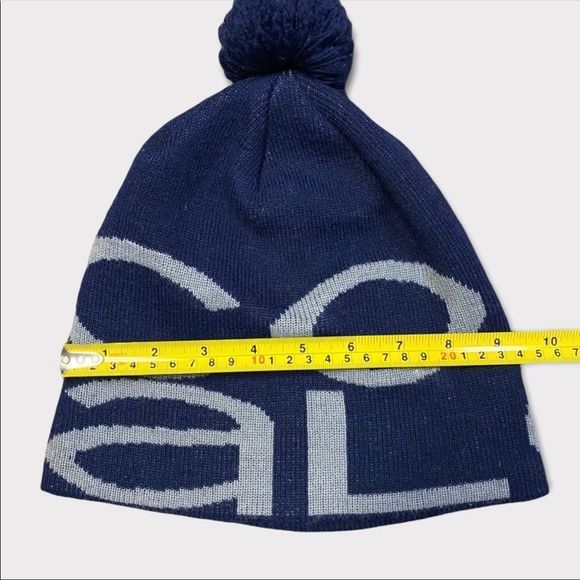COAL | Navy Blue Pom Pom Toque - Picture 7 of 7